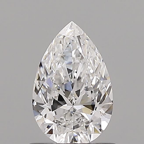 0.7 carat D-VVS1 Natūralus Pear Deimantas (1)