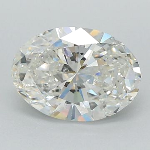 2.01 carat G-SI2 Natūralus Oval Deimantas (1)