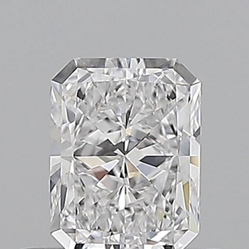 0.51 carat D-VVS1 Natūralus Radiant Deimantas (1)