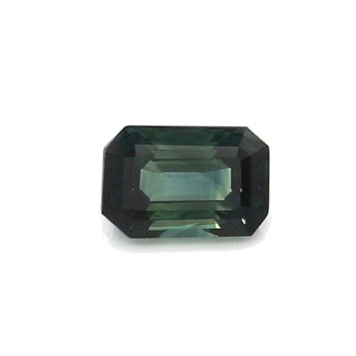 0.84 carat GREEN STEP cut Octagonal Safyras (1)