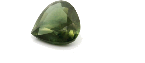 0.64 carat GREEN Pear Safyras (1)