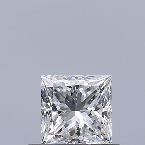 0.46 carat D-VVS1 Natūralus Princess Deimantas (1)