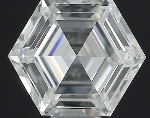 0.58 carat G-VVS2 Natūralus Hexagonal Deimantas (1)