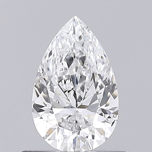 0.51 carat E-SI2 Natūralus Pear Deimantas (1)