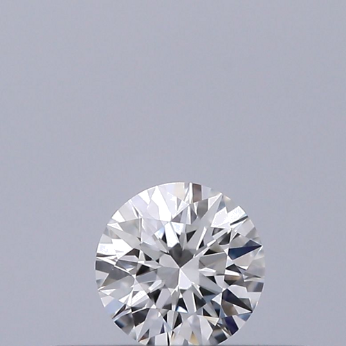 0.19 carat F-VVS1 Excellent cut Natūralus Round Deimantas (1)