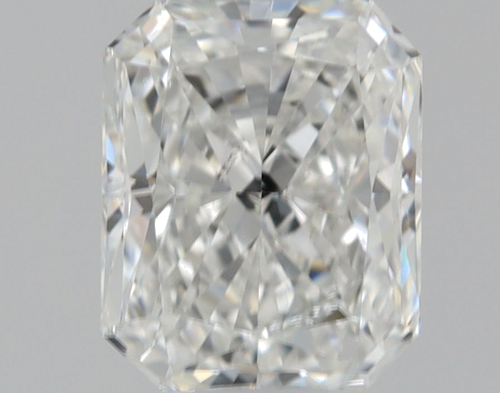 0.5 carat F-SI2 Natūralus Radiant Deimantas (1)