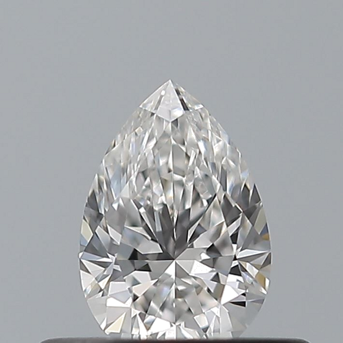0.3 carat E-VVS1 Natūralus Pear Deimantas (1)