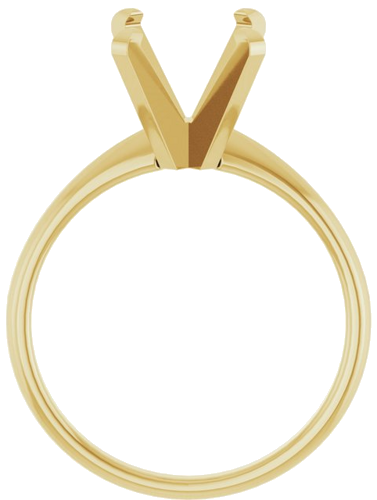 Sužadėtuvių Žiedas „Solitaire“ 14k yellow gold Oval 11mm x 9mm (2)