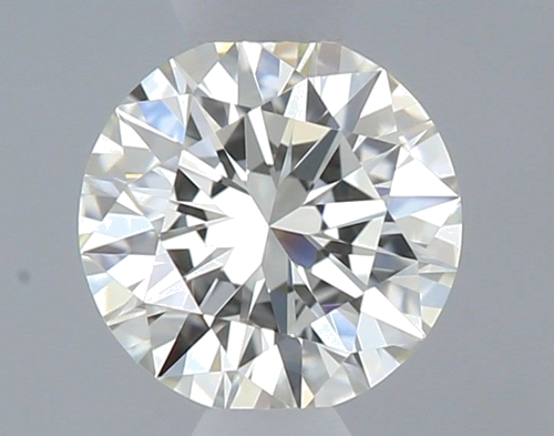0.42 carat J-VVS1 Excellent cut Natūralus Round Deimantas (1)
