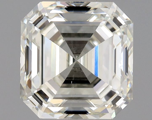 0.9 carat K-VS2 Natūralus Asscher Deimantas (1)