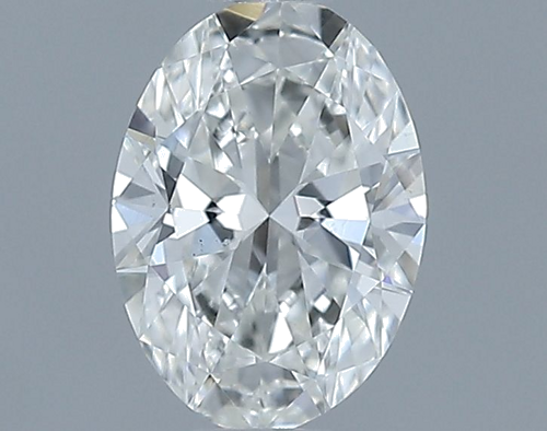 0.4 carat H-SI1 Natūralus Oval Deimantas (1)