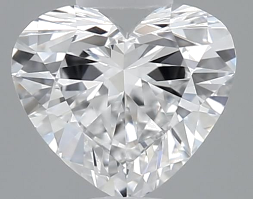 0.32 carat D-IF Natūralus Heart Deimantas (1)