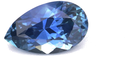 0.62 carat BLUE Pear Safyras (1)