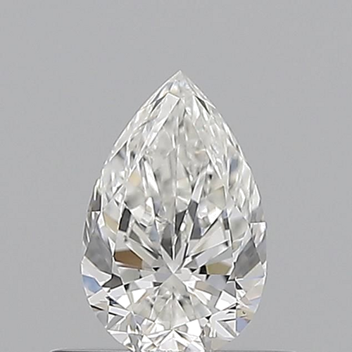 0.5 carat G-VS1 Natūralus Pear Deimantas (1)