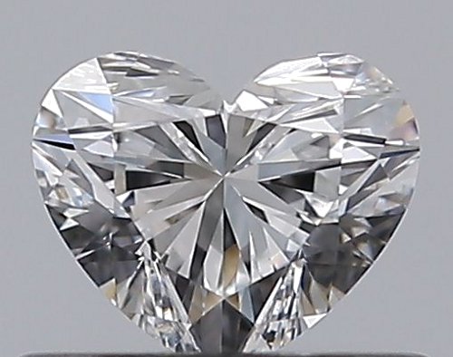 0.42 carat D-VVS2 Natūralus Heart Deimantas (1)