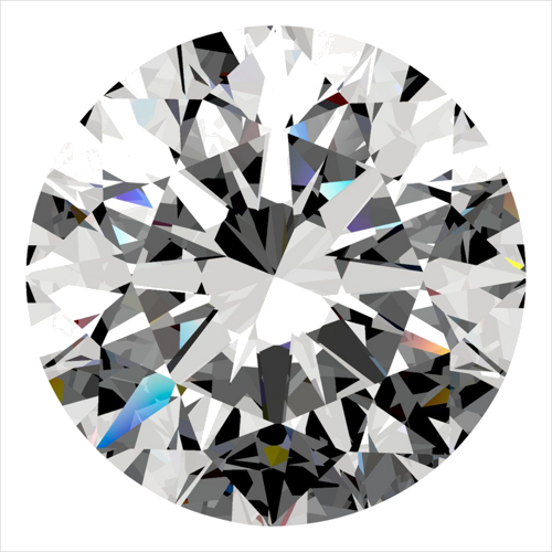 0.33 carat D-VVS2 Excellent cut Natūralus Round Deimantas (1)