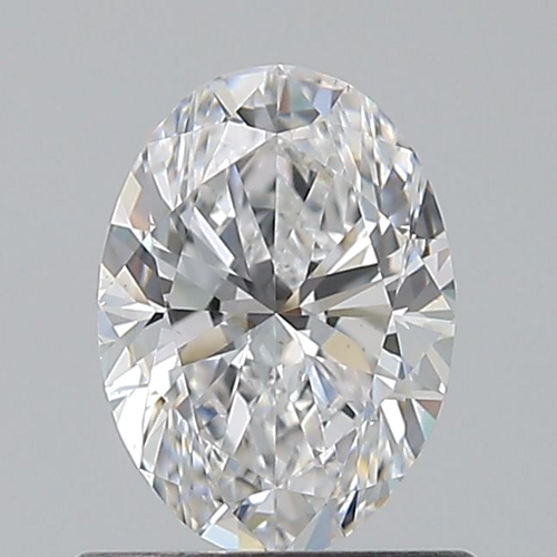 0.7 carat D-VS2 Natūralus Oval Deimantas (1)