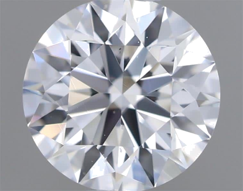 0.49 carat D-SI1 Excellent cut Natūralus Round Deimantas (1)