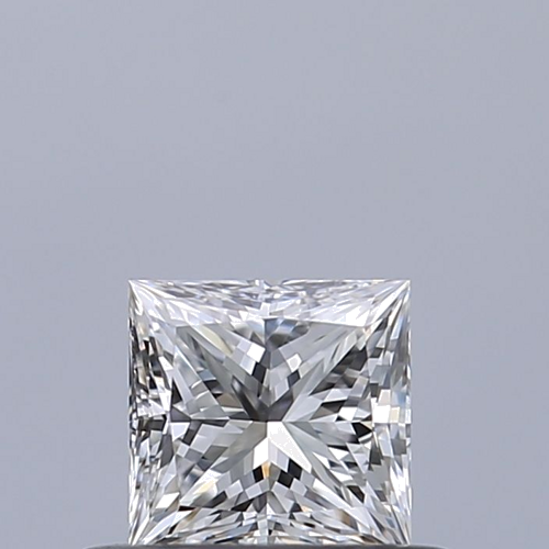0.4 carat D-VVS1 Natūralus Princess Deimantas (1)