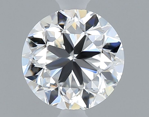 0.51 carat F-VVS1 GD cut Natūralus Round Deimantas (1)
