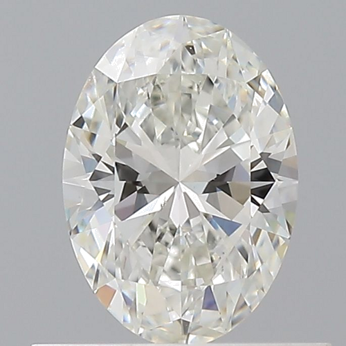 0.58 carat I-SI1 Natūralus Oval Deimantas (1)
