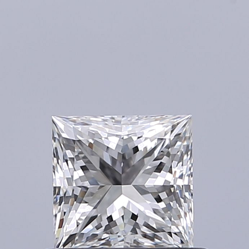 0.6 carat F-VS1 Natūralus Princess Deimantas (1)