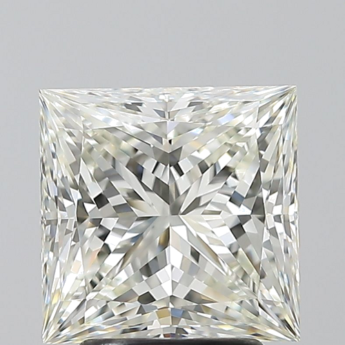 3.03 carat K-VVS1 Natūralus Princess Deimantas (1)