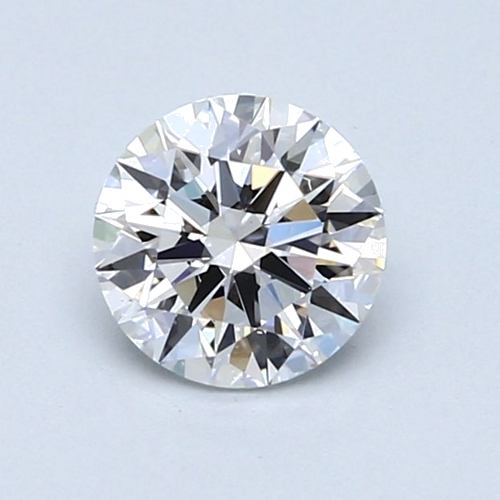 0.89 carat D-VS2 Very Good cut Natūralus Round Deimantas (1)