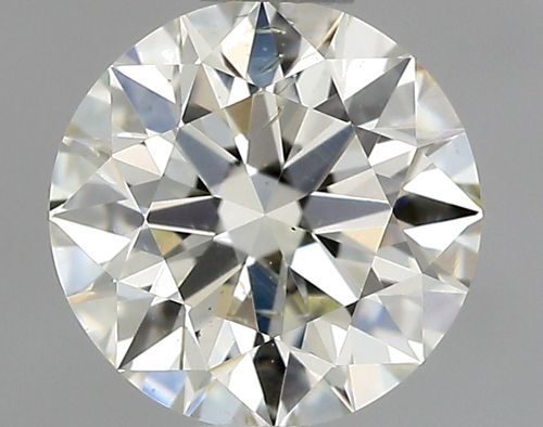 0.61 carat K-SI2 Excellent cut Natūralus Round Deimantas (1)