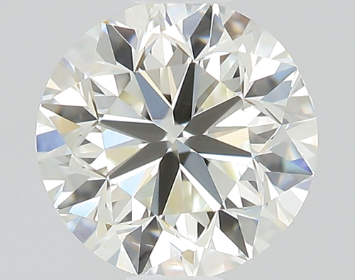 0.5 carat K-VVS2 Very Good cut Natūralus Round Deimantas (1)