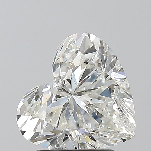 2.02 carat I-SI2 Natūralus Heart Deimantas (1)