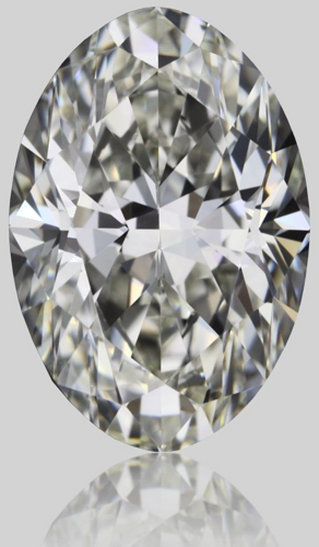 1.01 carat I-VVS1 Natūralus Oval Deimantas (1)