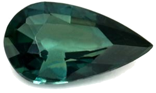0.66 carat TEAL Pear Safyras (1)