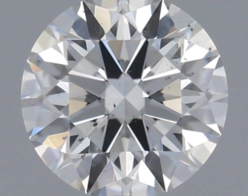 0.3 carat H-SI1 Excellent cut Natūralus Round Deimantas (1)