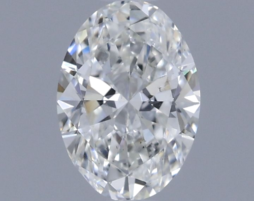 0.4 carat F-SI1 Natūralus Oval Deimantas (1)