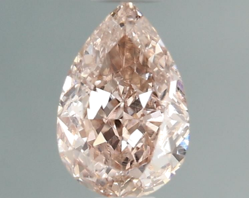0.41 carat Fancy Brownish Pink-VS2 Natūralus Pear Deimantas (1)