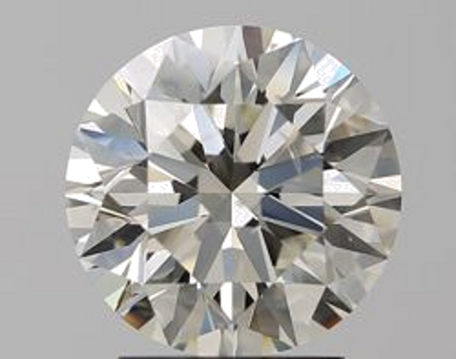 2.7 carat K-SI2 Excellent cut Natūralus Round Deimantas (1)