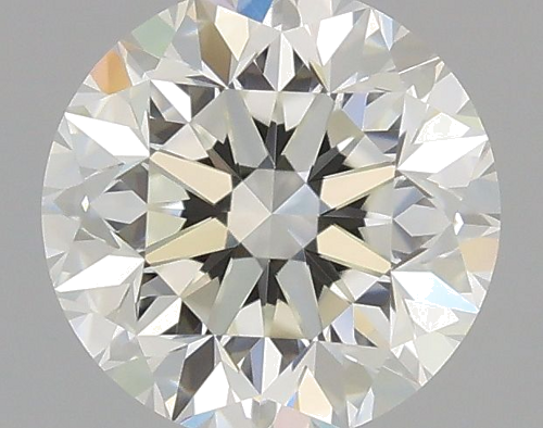 0.91 carat I-VVS2 GD cut Natūralus Round Deimantas (1)