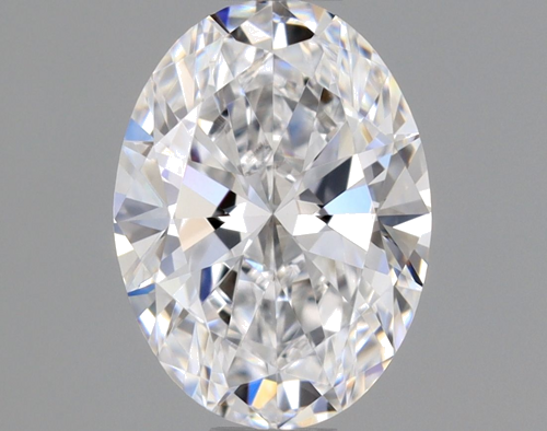 0.5 carat D-VS1 Natūralus Oval Deimantas (1)