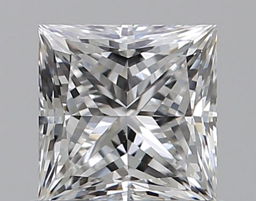 0.72 carat D-VS1 Natūralus Princess Deimantas (1)