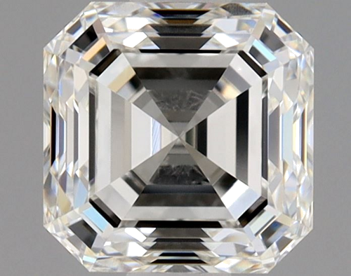 0.9 carat H-VVS2 Natūralus Asscher Deimantas (1)
