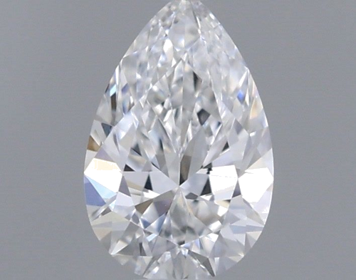 0.31 carat D-VVS1 Natūralus Pear Deimantas (1)