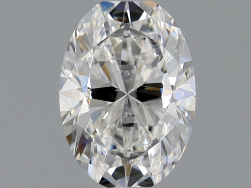 0.38 carat F-VVS2 Natūralus Oval Deimantas (1)