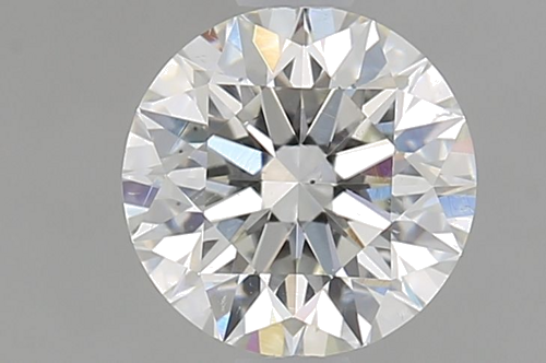 1.05 carat I-SI1 Excellent cut Natūralus Round Deimantas (1)