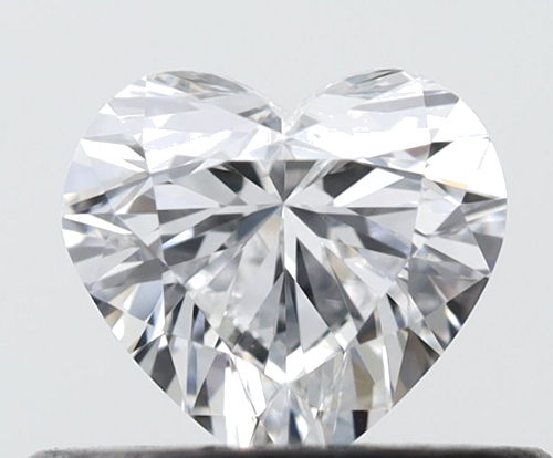 0.33 carat D-VS1 Natūralus Heart Deimantas (1)