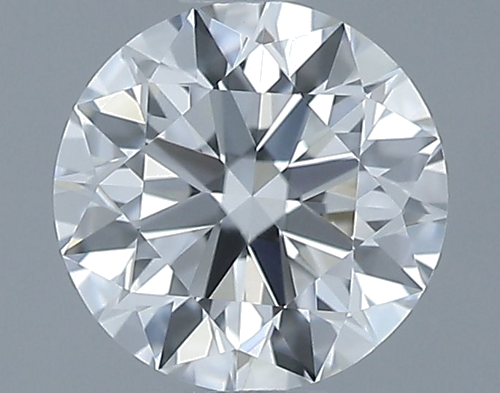 0.51 carat F-VVS2 Excellent cut Natūralus Round Deimantas (1)