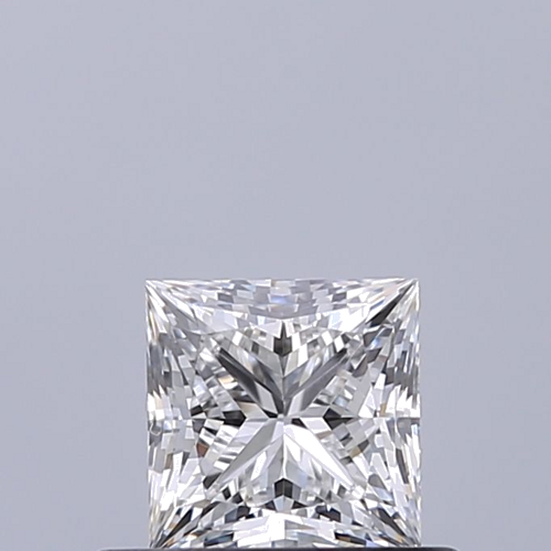 0.52 carat F-VVS1 Natūralus Princess Deimantas (1)