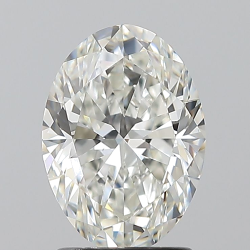 1.7 carat H-VS1 Natūralus Oval Deimantas (1)