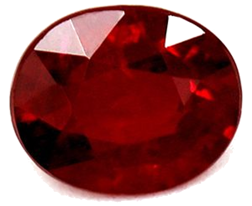 0.48 carat RED Oval Rubinas (1)