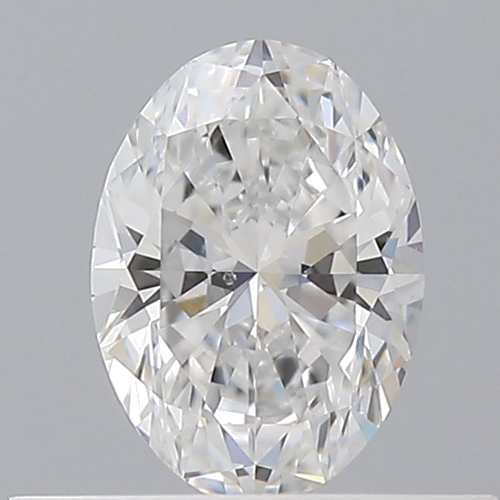 0.4 carat D-VS2 Natūralus Oval Deimantas (1)